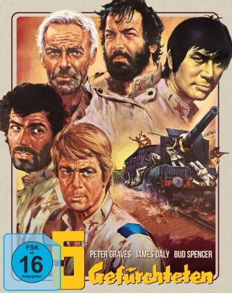 Die 5 Gefürchteten (1969) (Cover A, Édition Limitée, Mediabook, 2 Blu-ray)