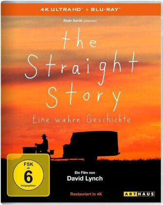 The Straight Story - Eine wahre Geschichte (1999) (Arthaus, Restaurierte Fassung, 4K Ultra HD + Blu-ray)