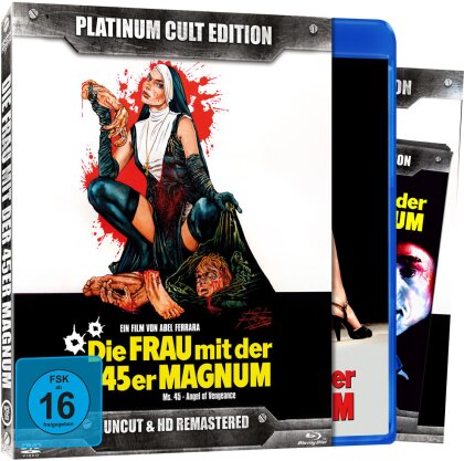 Die Frau mit der 45er Magnum (1981) (Platinum Cult Edition, Blu-ray + DVD)