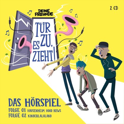 Deine Freunde - Tür Zu,Es Zieht! Folge 01 & 02 (Hörspiel) (2 CDs)