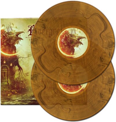 Evergrey - The Atlantic (2024 Reissue, AFM Records, Édition Limitée, Yellow Red Black Marbled Vinyl, 2 LP)