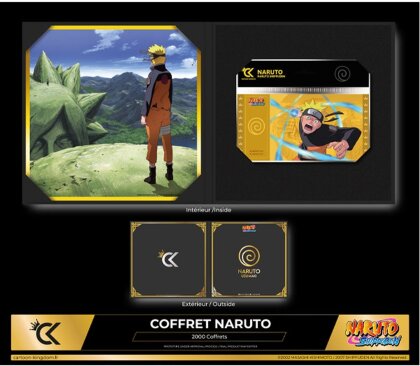 Golden Ticket Box - Naruto vs Sasuke - Naruto Shippuden - 20 cm