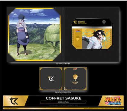 Golden Ticket Box - Sasuke vs Naruto - Naruto Shippuden - 20 cm