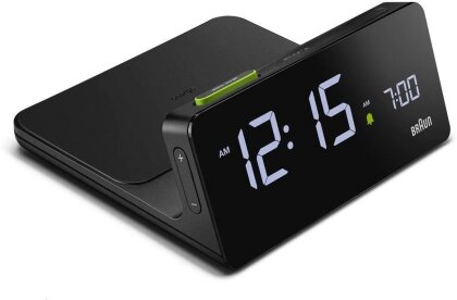Braun digital Alarm Clock - black