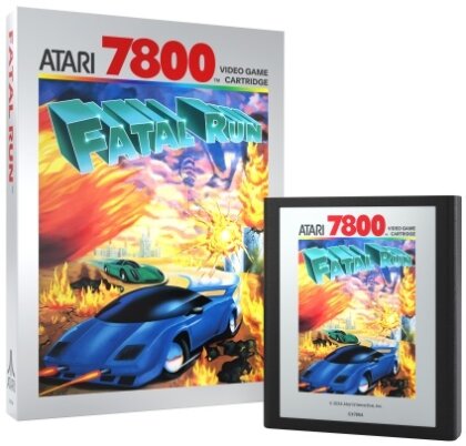 Fatal Run (Atari 2600+, 2600,7800 Cartridge)