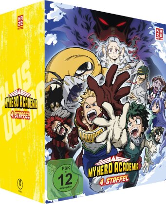 My Hero Academia - Staffel 4 (Gesamtausgabe, 5 DVDs)