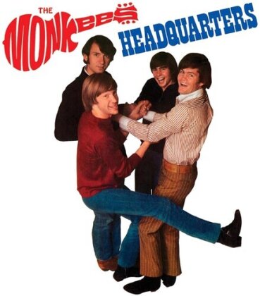 The Monkees - Headquarters (2024 Reissue, Friday Music, Limited Edition, Transparent Red Vinyl, LP)