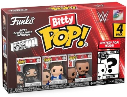 Funko Bitty Pop - Bitty Pop Wwe The Undertaker 4 Pack