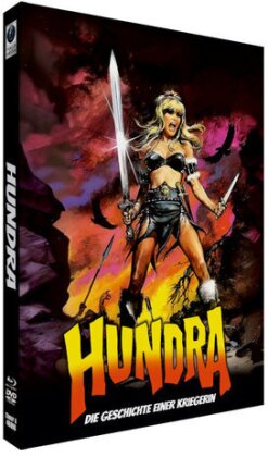 Hundra - Die Geschichte einer Kriegerin (1983) (Cover A, Édition Limitée, Mediabook, Blu-ray + DVD)