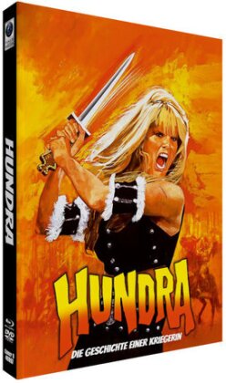 Hundra - Die Geschichte einer Kriegerin (1983) (Cover B, Limited Edition, Mediabook, Blu-ray + DVD)