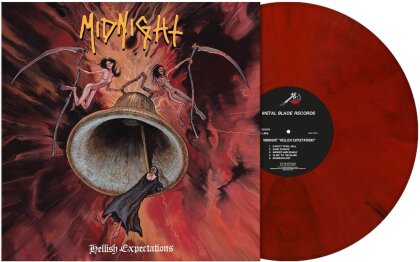 Midnight - Hellish Expectations (Limited Edition, crimson red w/black smoke vinyl, LP)