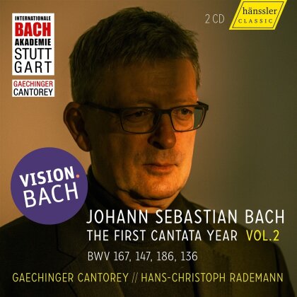 Johann Sebastian Bach (1685-1750), Hans-Christoph Rademann & Gaechinger Cantorey - Vision Bach - Vol.2 - The First Cantata Year (2 CDs)