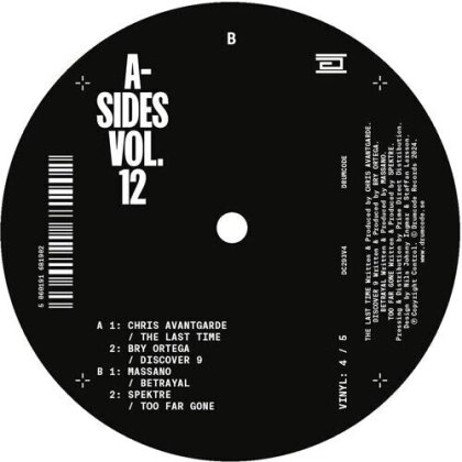 A-Sides Vol. 12: Part 4 (Of 5) (12" Maxi)