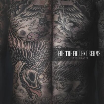 For The Fallen Dreams - Heavy Hearts (2024 Reissue, Rise Records, Pink/Black Vinyl, LP)