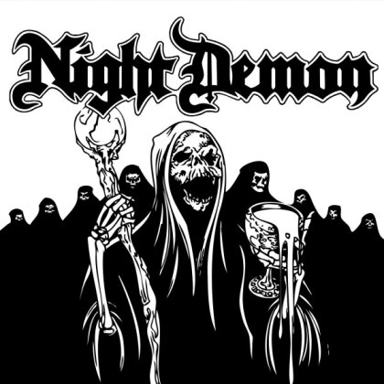Night Demon - --- (2024 Reissue, Iron Grip, Deluxe Edition, Black/White Vinyl, LP)