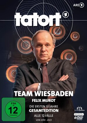 Tatort - Team Wiesbaden: Felix Murot - Die ersten 13 Jahre: Alle 12 Fälle von 2010-2023 (Gesamtedition, 6 DVDs)