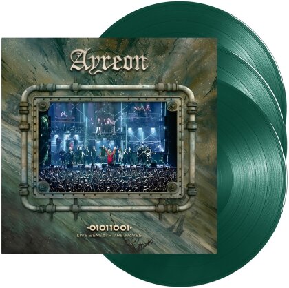 Ayreon - 01011001 - Live Beneath The Waves (Green Vinyl, 3 LP)