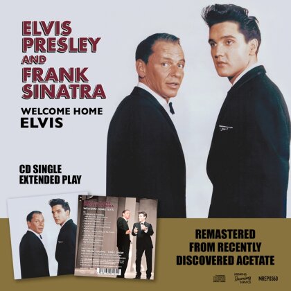 Elvis Presley & Frank Sinatra - Welcome Home Elvis - EP (CD Single Extended Play)