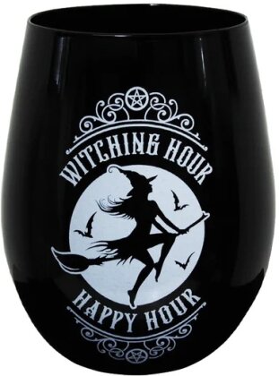Witching Hour Happy Hour - Stemless Drinking Glass