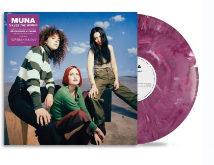 Muna - Saves The World (2024 Reissue, Limited Edition, raspberries & cream vinyl, LP)