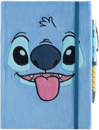Lilo & Stitch: Tropical - A5 Premium Plush Cover Notebook With Projector Pen
