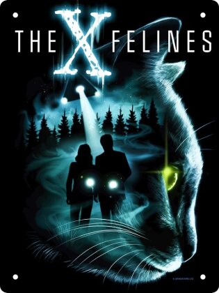 Horror Cats: The X-Felines - Mini Tin Sign