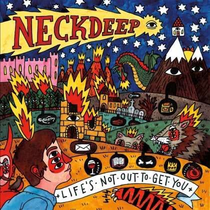 Neck Deep - Life's Not Out To Get You (2024 Reissue, Hopeless Records, Red Vinyl, LP)
