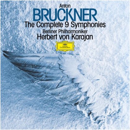 Anton Bruckner (1824-1896), Herbert von Karajan & Berliner Philharmoniker - The Complete 9 Symphonies (9 LPs)