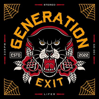 Generation Exit - Lifer (Limited Edition, 3 Color Splatter Vinyl, LP)