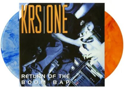 Krs-One - Return Of The Boom Bap (2024 Reissue, Get On Down, Orange/Blue Vinyl, 2 LPs)