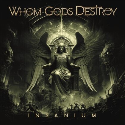 Whom Gods Destroy (Bumblefoot/Derek Sherinian/Dino Jelusick) - Insanium (Colored, LP)