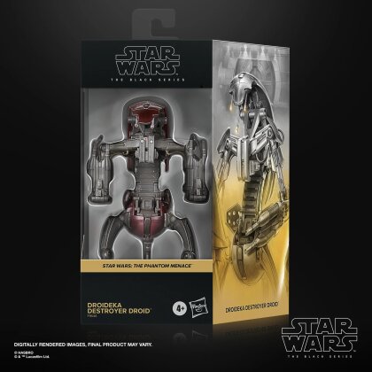 Figurine - Droïdeka Droïdes Destroyer - Star Wars : La Menace Fantôme - 15 cm