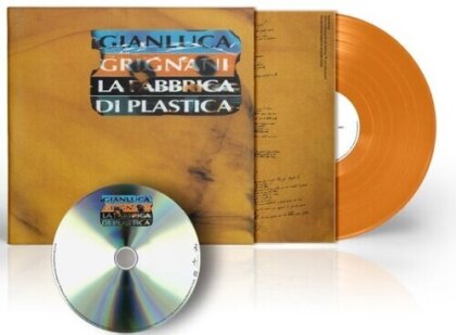 Gianluca Grignani - La Fabbrica (2024 Reissue, Édition Limitée, Orange Vinyl, LP + CD)