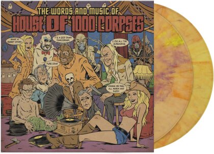 Rob Zombie - The Words & Music of House of 1000 Corpses - OST (Waxwork, Orange Purple Green Vinyl, 2 LP)