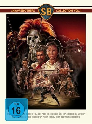 Shaw Brothers Collection - Vol. 1 (Limited Edition, Mediabook, 5 Blu-rays)