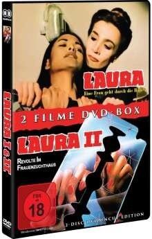 Laura - Eine Frau geht durch die Hölle (1982) / Laura 2 - Revolte im Frauenzuchthaus (1983) (Uncut, 2 DVDs)