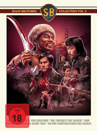 Shaw Brothers Collection - Vol. 2 (Limited Edition, Mediabook, 5 Blu-rays)