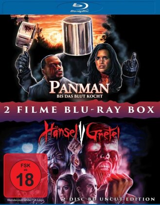 Panman - Bis das Blut kocht (2011) / Hänsel V Gretel (2015) (Uncut, 2 Blu-rays)