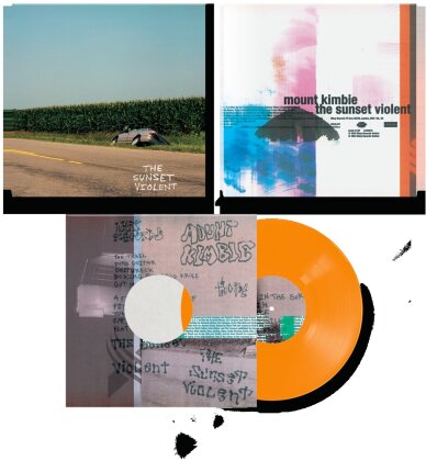 Mount Kimbie - The Sunset Violent (Orange Vinyl, LP + Digital Copy)