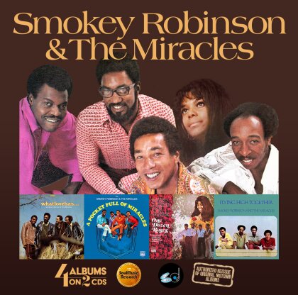 Smokey Robinson & The Miracles - Pocket Full Of Miracles / One Dozen Roses / Flying (Cherry Red, 2 CDs)