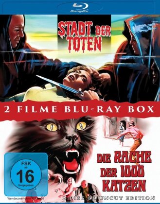 Stadt der Toten (1960) / Die Rache der 1000 Katzen (1972) (Uncut, 2 Blu-rays)