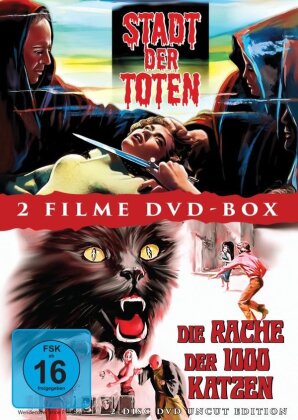Stadt der Toten (1960) / Die Rache der 1000 Katzen (1972) (Uncut, 2 DVDs)