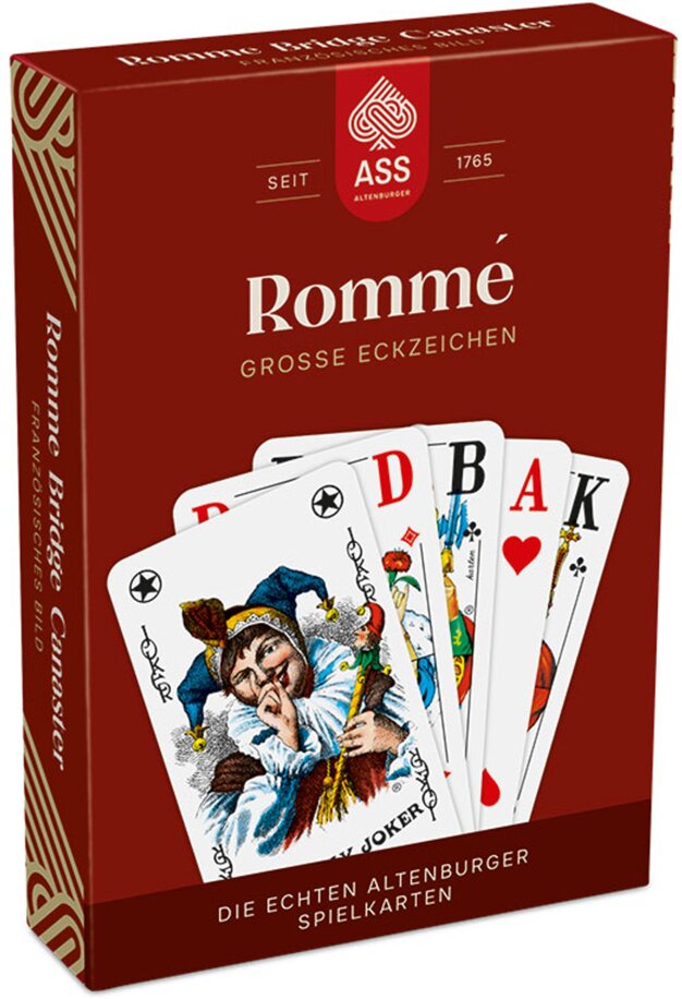 Senioren Rommé - französisches Bild