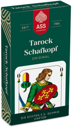 Schafkopf/Tarock, bayerisches Bild - in Faltschachtel