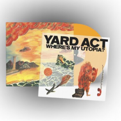 Yard Act - Where's My Utopia? (Indie Exclusive, Limited Edition, Orange Vinyl, LP)