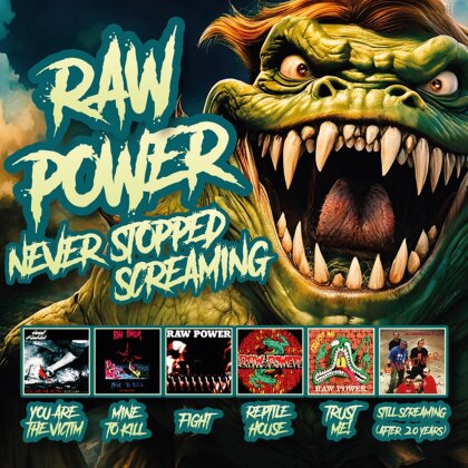 Raw Power - Never Stopped Screaming (3 CDs)