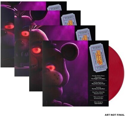 The Newton Brothers - Five Nights At Freddy's - OST (Red Vinyl, LP)