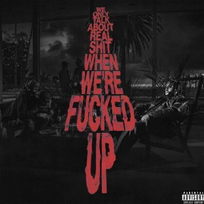 BAS - We Only Talk About Real Shit When We're Fucked Up (Red Transparent Vinyl, LP)