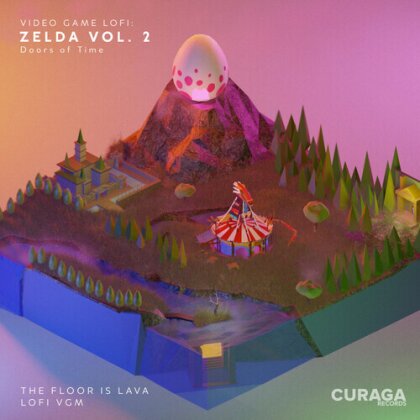 Floor Is Lava - Zelda, Vol. 2 - OST - Video Game (Black Vinyl, LP)
