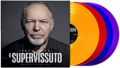 Vasco Rossi - Il Supervissuto (Purple/Blue/Red/Orange Vinyl, 4 LPs)